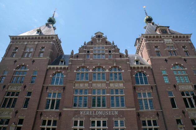 Devanture du Wereldmuseum Amsterdam, Pays-Bas