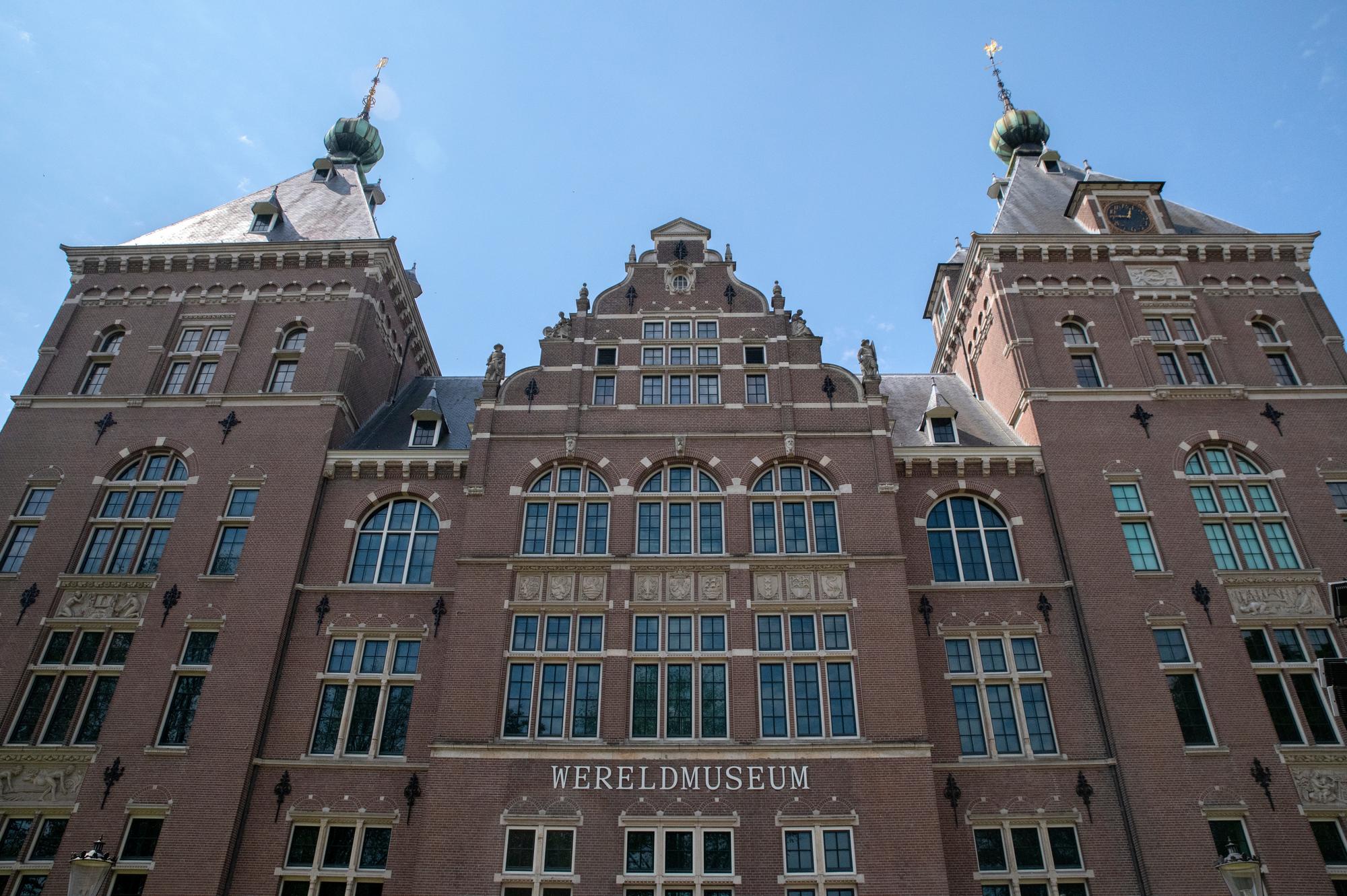 Devanture du Wereldmuseum Amsterdam, Pays-Bas