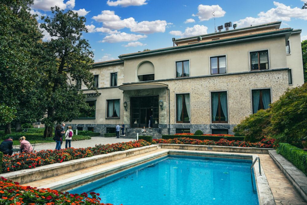 Extérieur de la Villa Necchi Campiglio