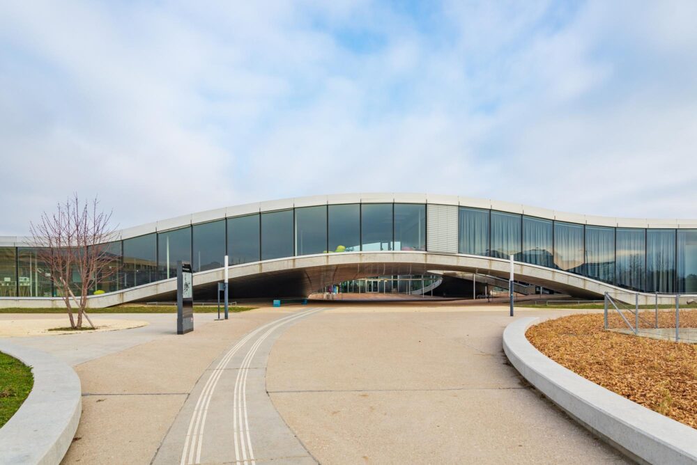 Extérieur du Rolex Learning Center, Lausanne