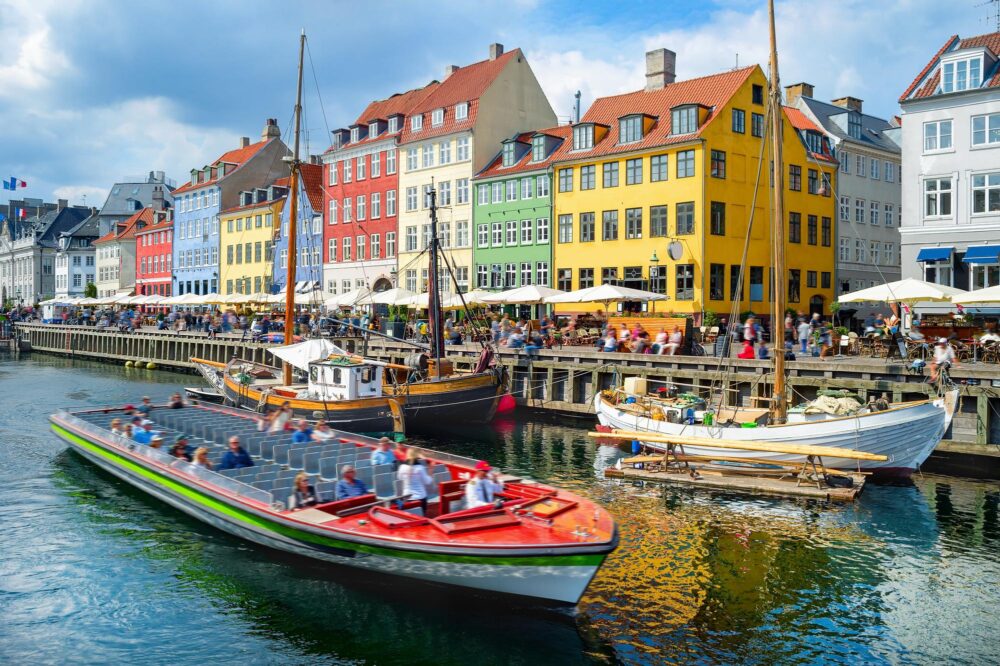 Faire du bateau à Copenhague