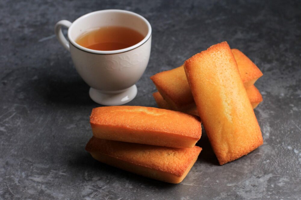 Financiers, petits gâteaux traditionnels français