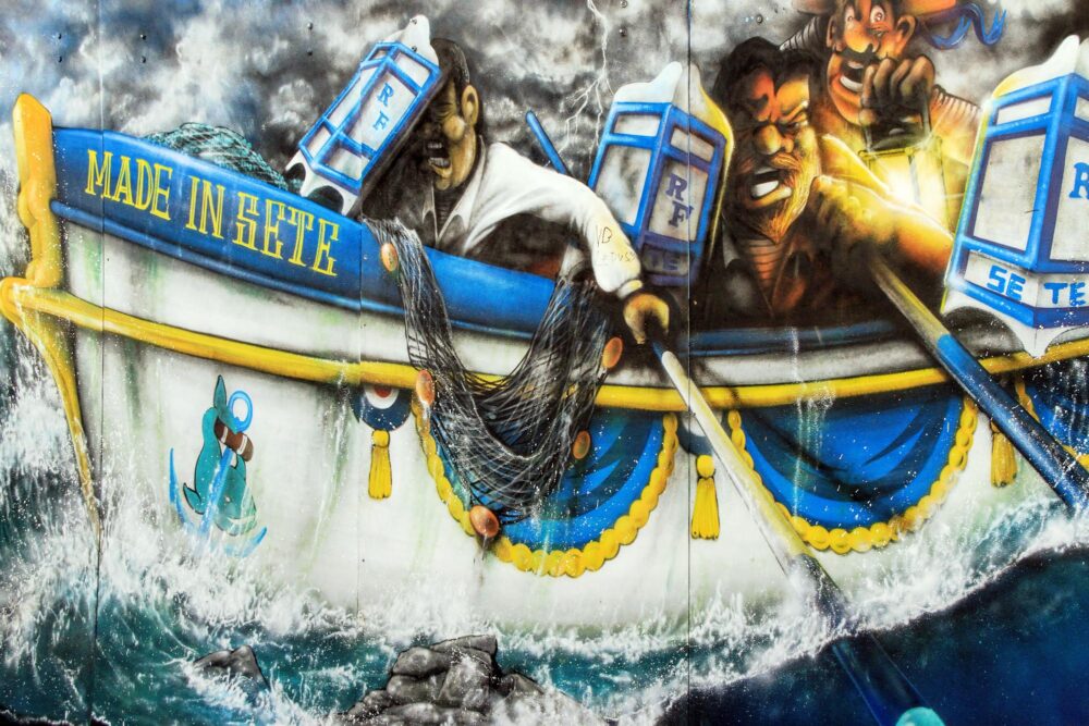 Fresque artistique, Sète
