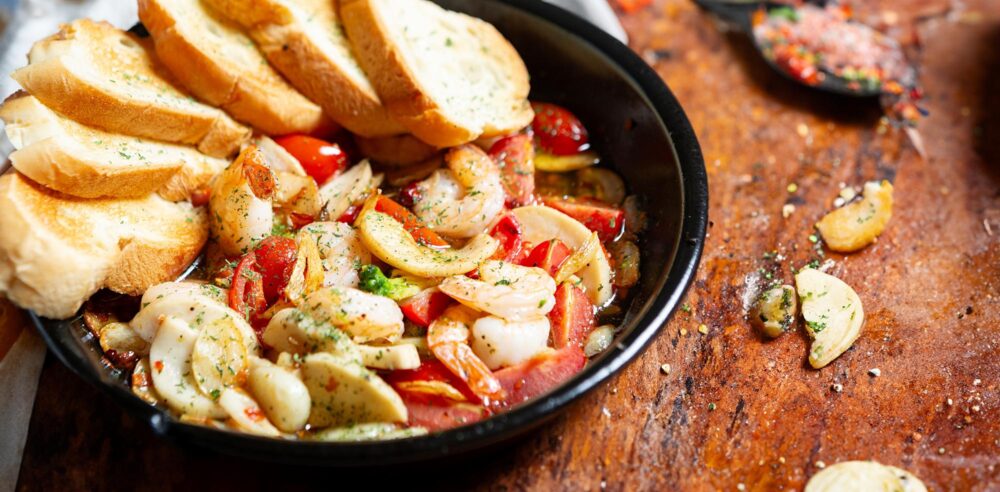 Gambas al ajillo