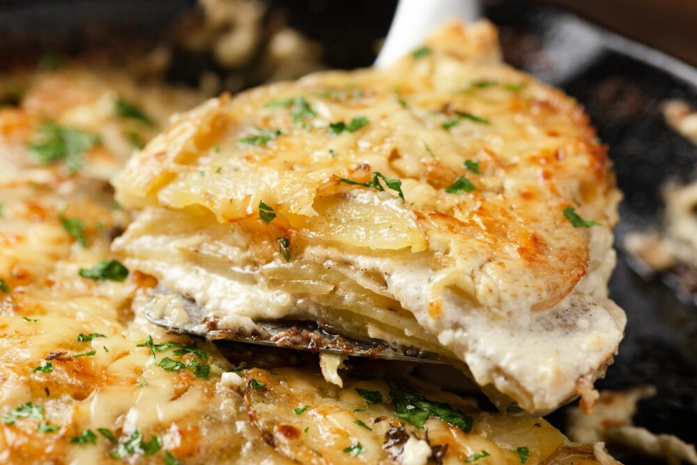 Gratin dauphinois, plat traditionnel français