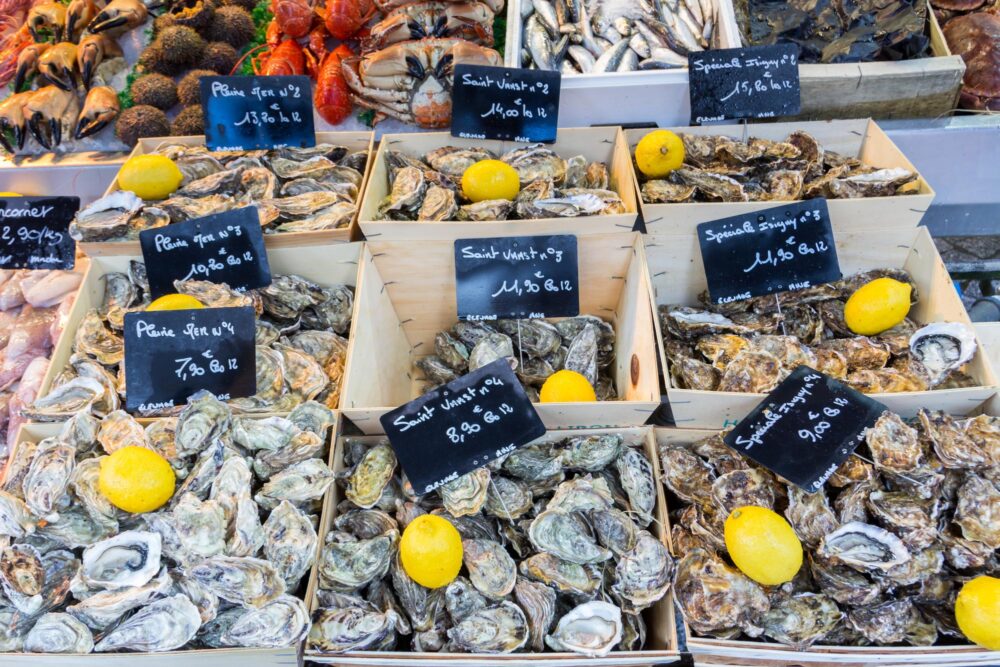 Huîtres Marché du Bois-Plage-en-Ré