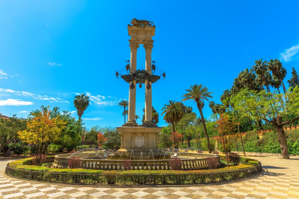 Jardin de Murillo à Séville