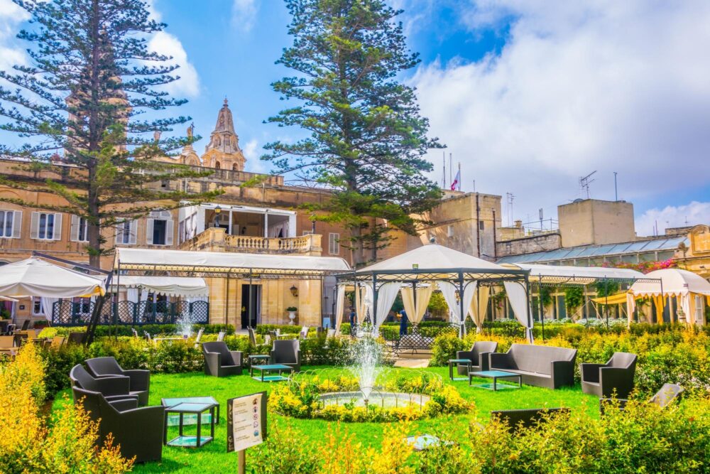 Jardins du Palais Parisio à Naxxar