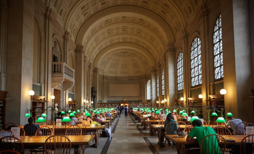 La Boston Public Library, Boston