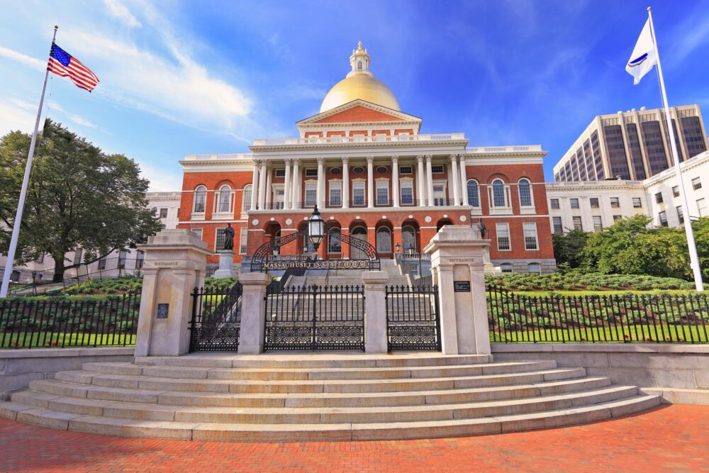 La Massachusetts State House, Boston
