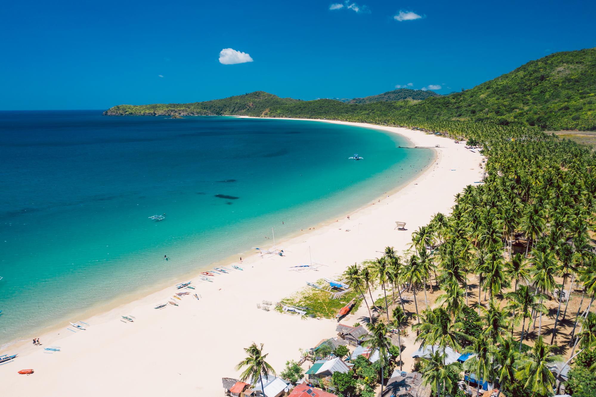 La Plage de Nacpan, Philippines