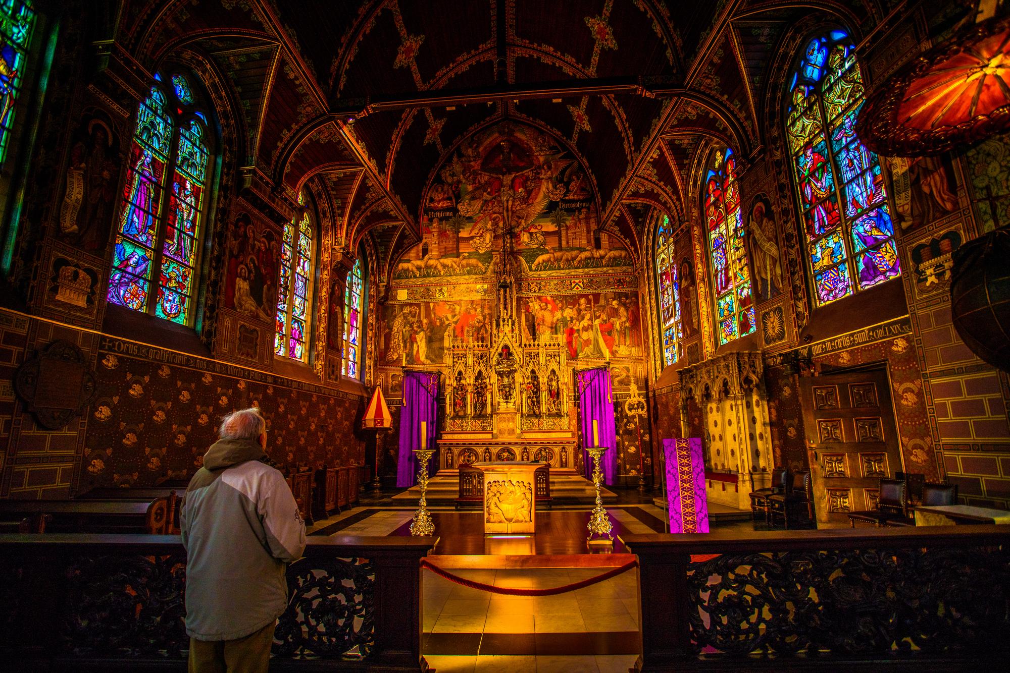La basilique du Saint-Sang à Bruges, Belgique
