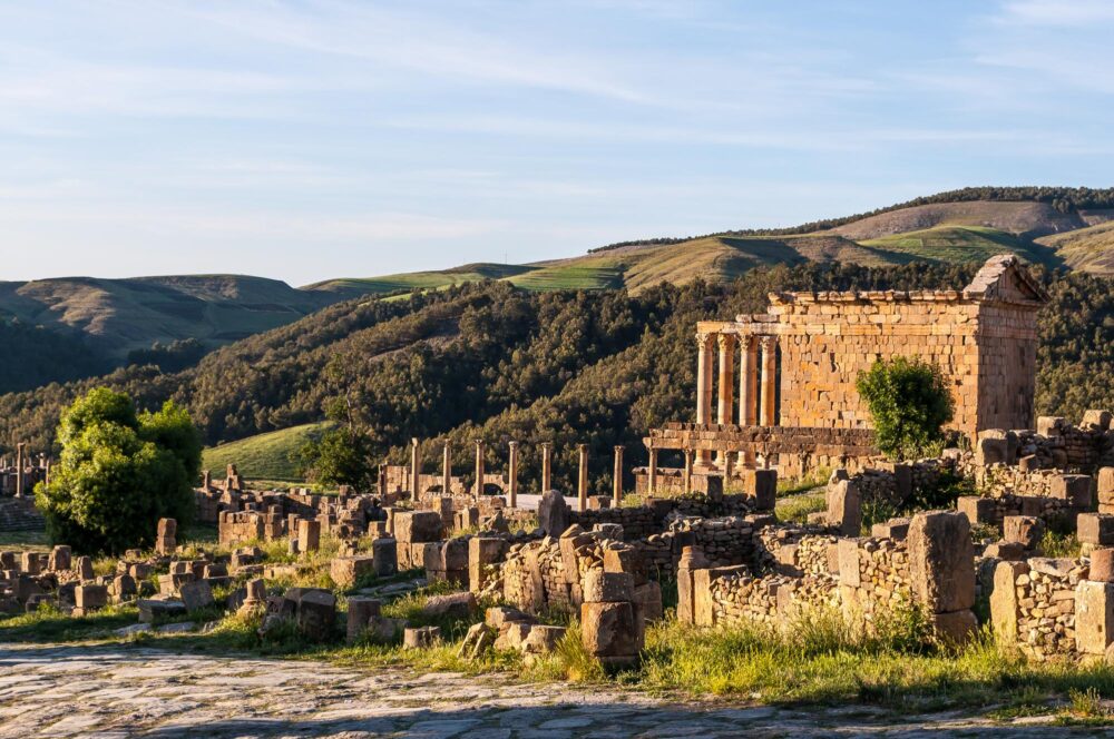 La cité antique de Djémila, Algérie