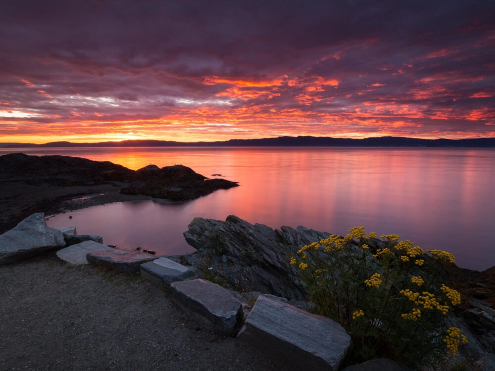La plage Korsvika