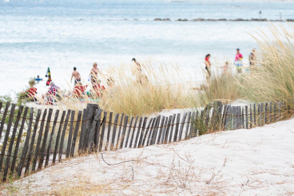 La plage La Pinède à Calvi, France