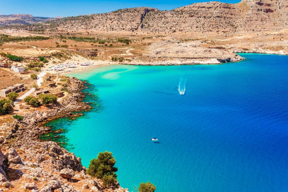 La plage d’Agathi