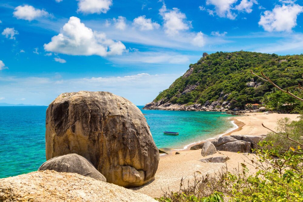 La plage d'Ao Tanote à Koh Tao