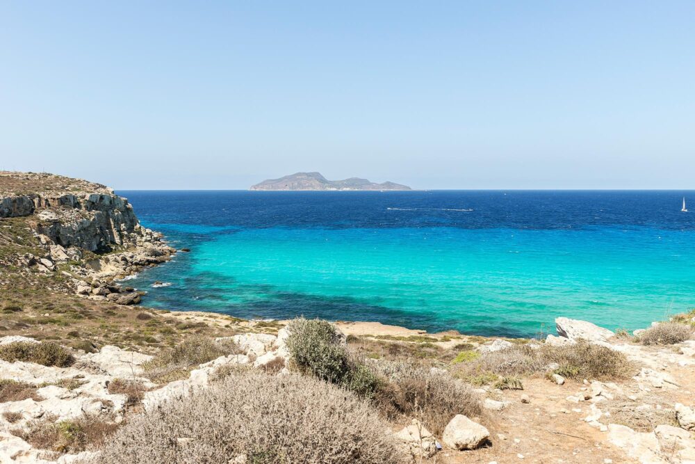 La plage de Cala Rossa, Corse