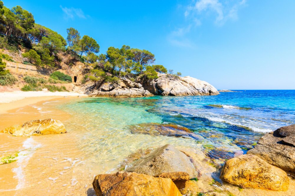 La plage de Cap Roig