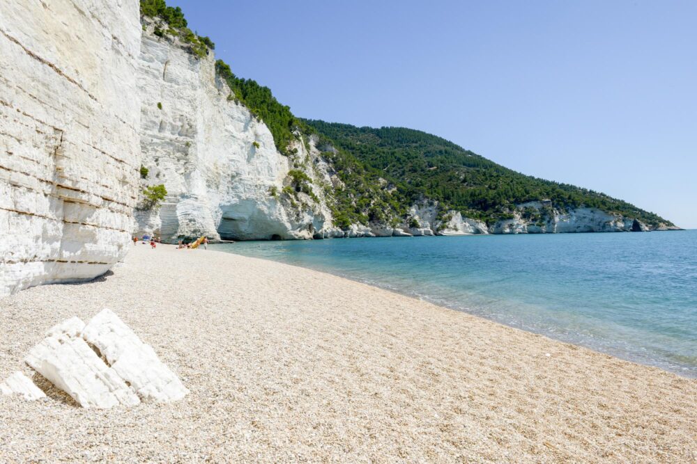 La plage de Vignanotica