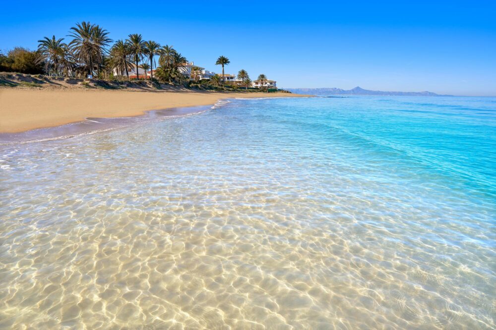 La plage des Marines (Dénia)