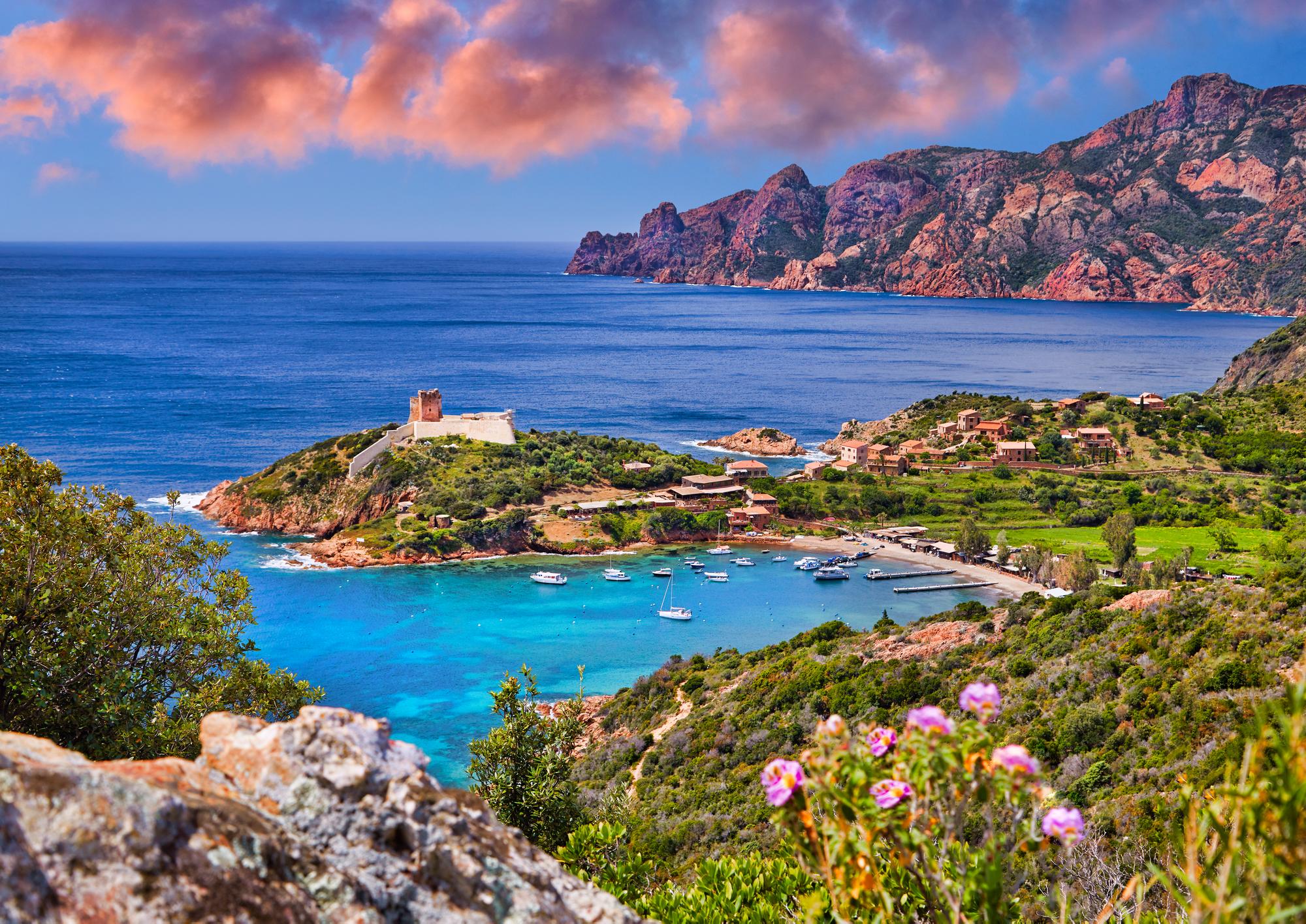 La réserve naturelle de Scandola, Corse