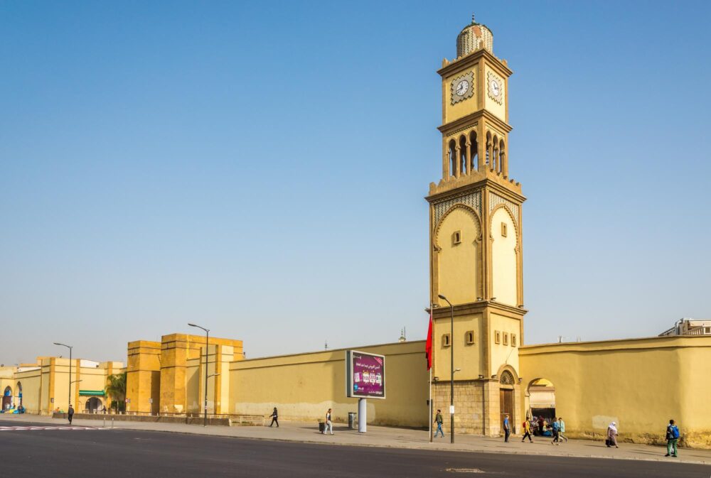 La tour de l'Horloge à Casablanca, Maroc