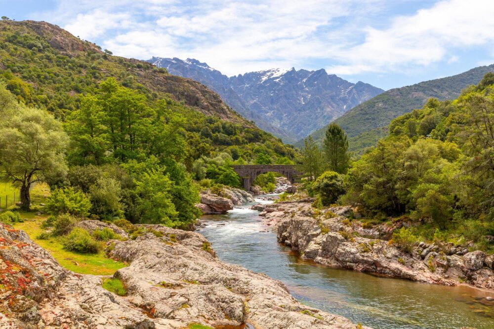 La vallée du Fango, Corse