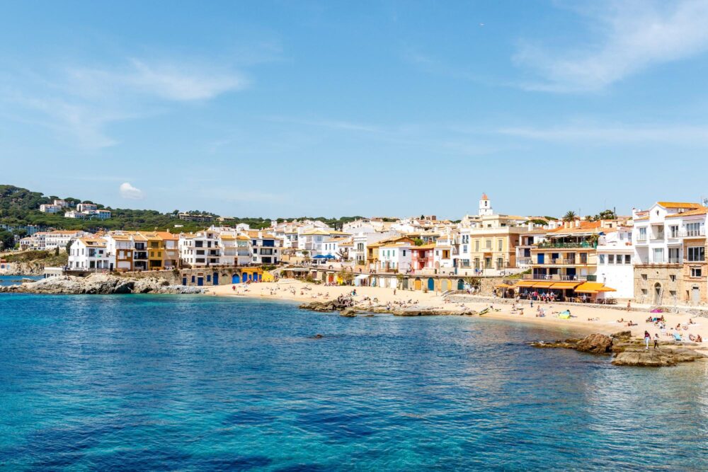 La ville de Calella de Palafrugell