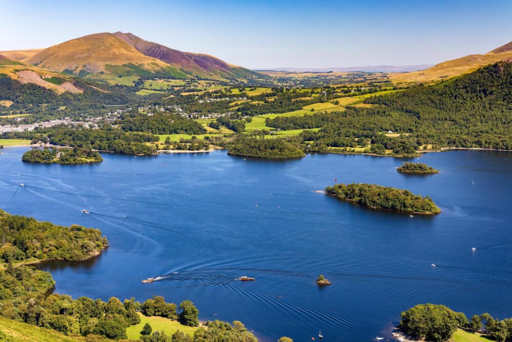 Lac Derwentwater, Angleterre