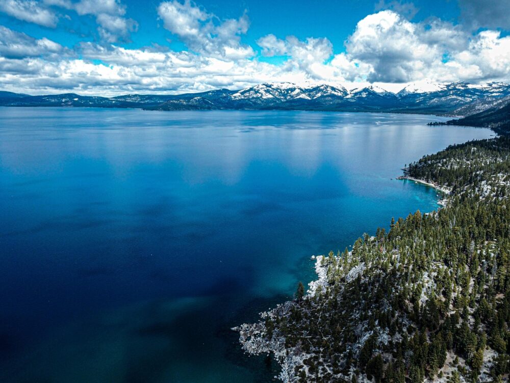 Lac Tahoe dans le Nevada, États-Unis
