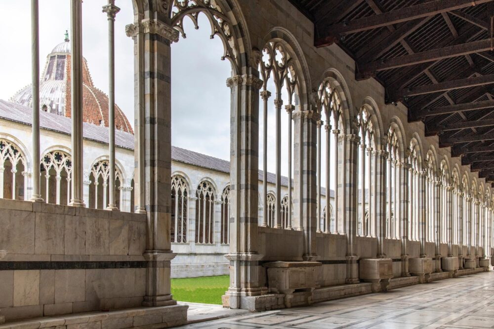 Le Camposanto à Pise, Italie