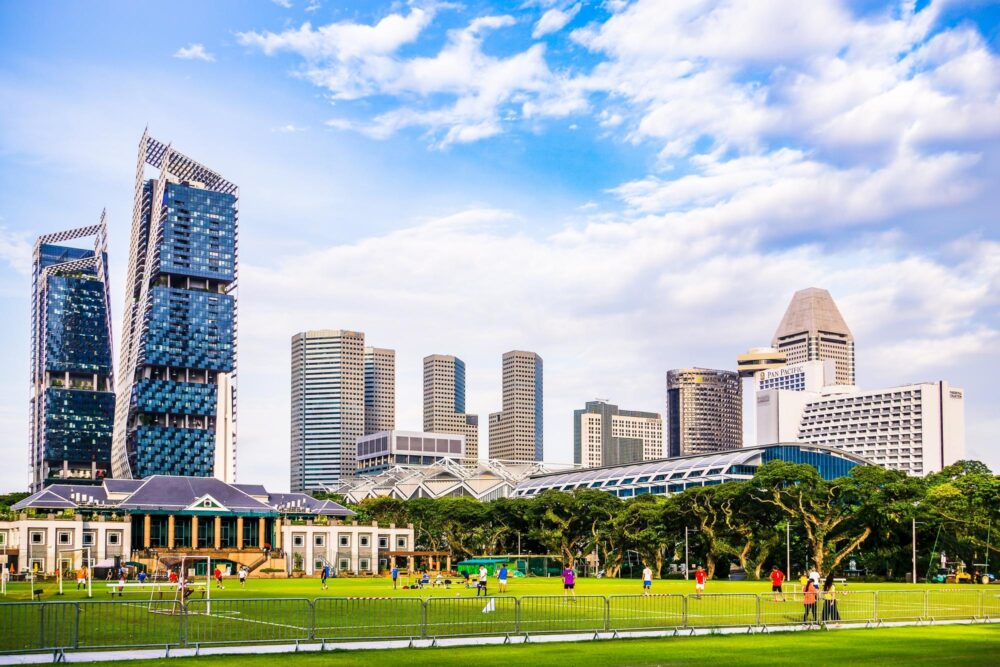Le Padang, Singapour