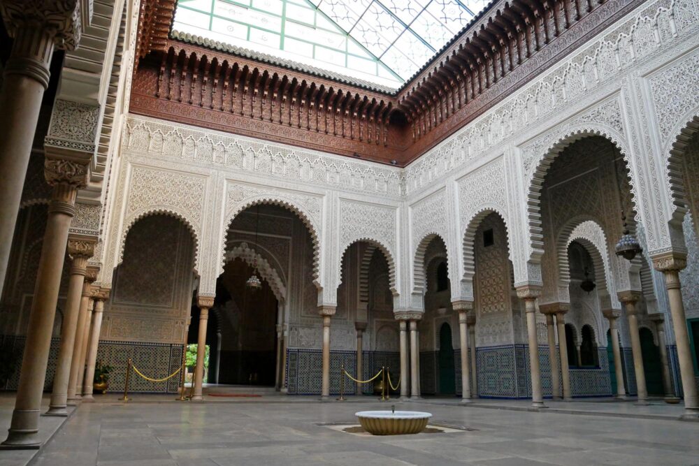 Le Palais Mahkama Pacha à Casablanca, Maroc
