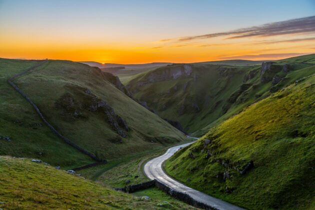 Le Winnats Pass, Angleterre
