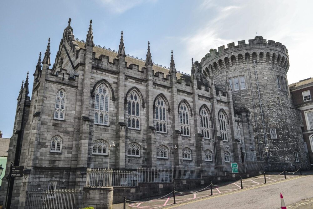 Le château de Dublin, Irlande