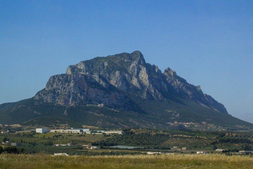 Le djebel Ressas, Tunisie