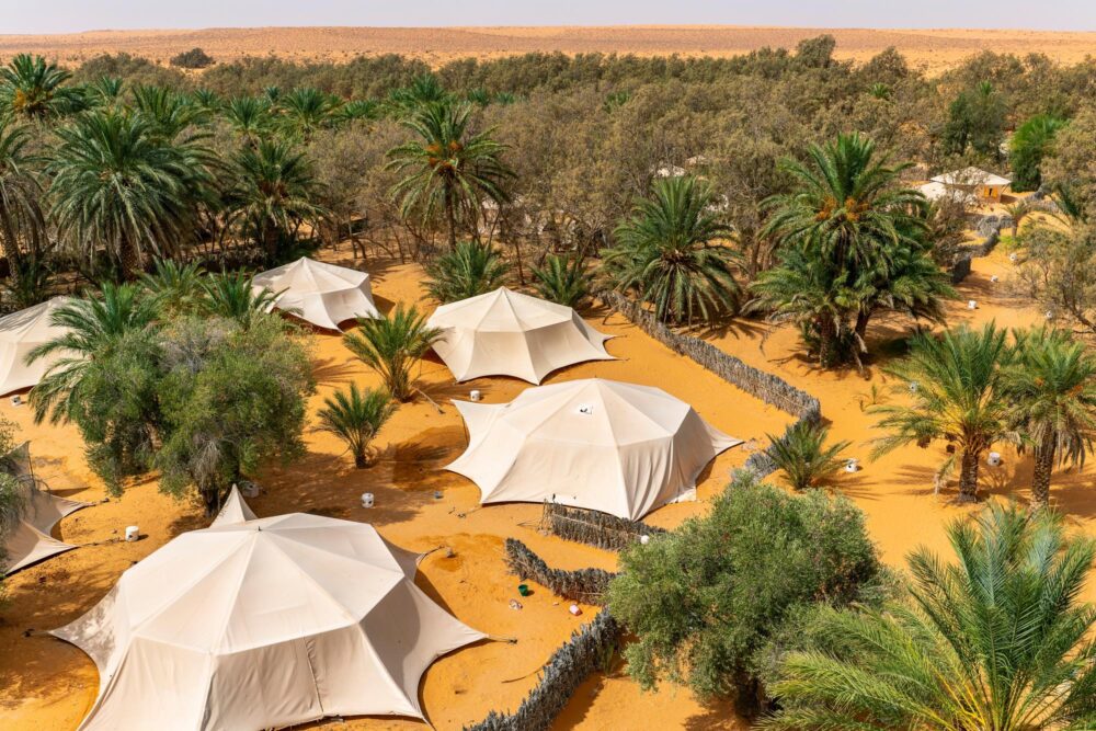 Le ksar Ghilane, Tunisie