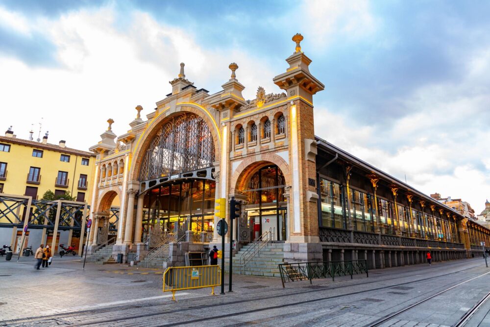 Le marché central de Zaragoza
