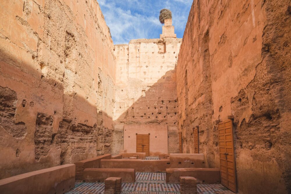 Le palais El Badi à Marrakech, Maroc