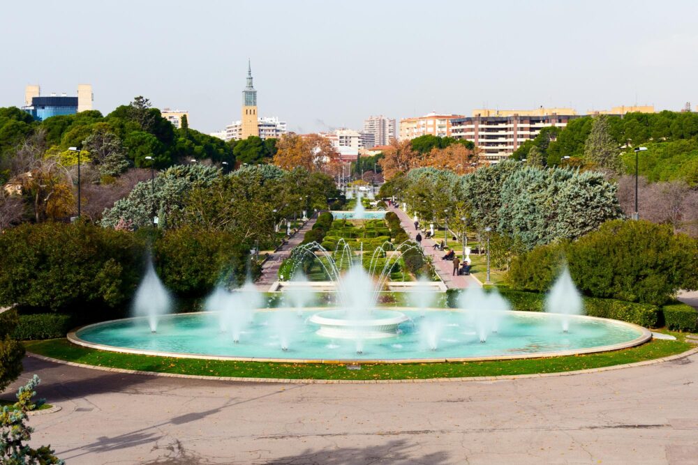 Le parc Jose Antonio Labordeta