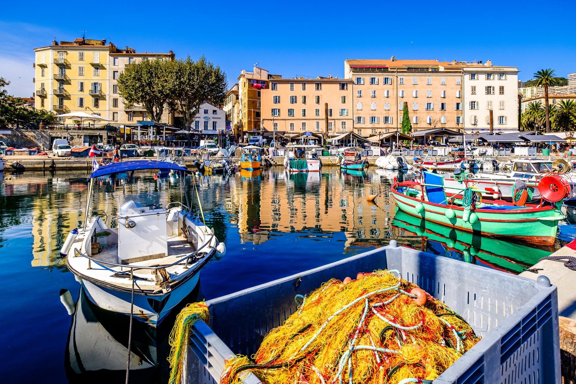 Le port d'Ajaccio