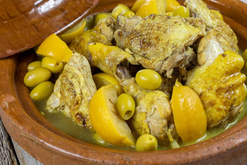 Le poulet au citron, Tunisie