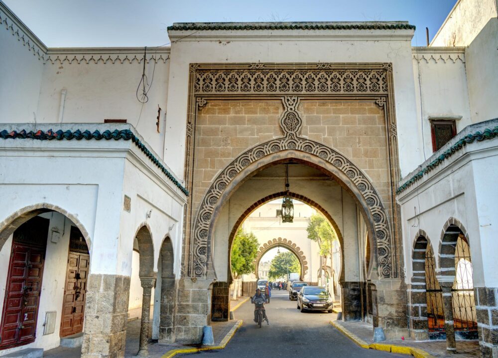 Le quartier des Habous à Casablanca, Maroc