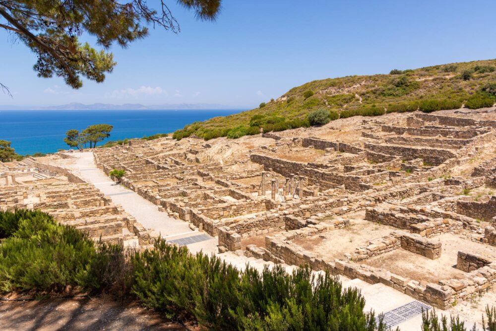 Le site antique de Kamiros