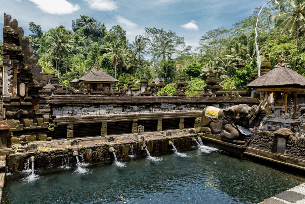Le temple Tirta Empul, Bali