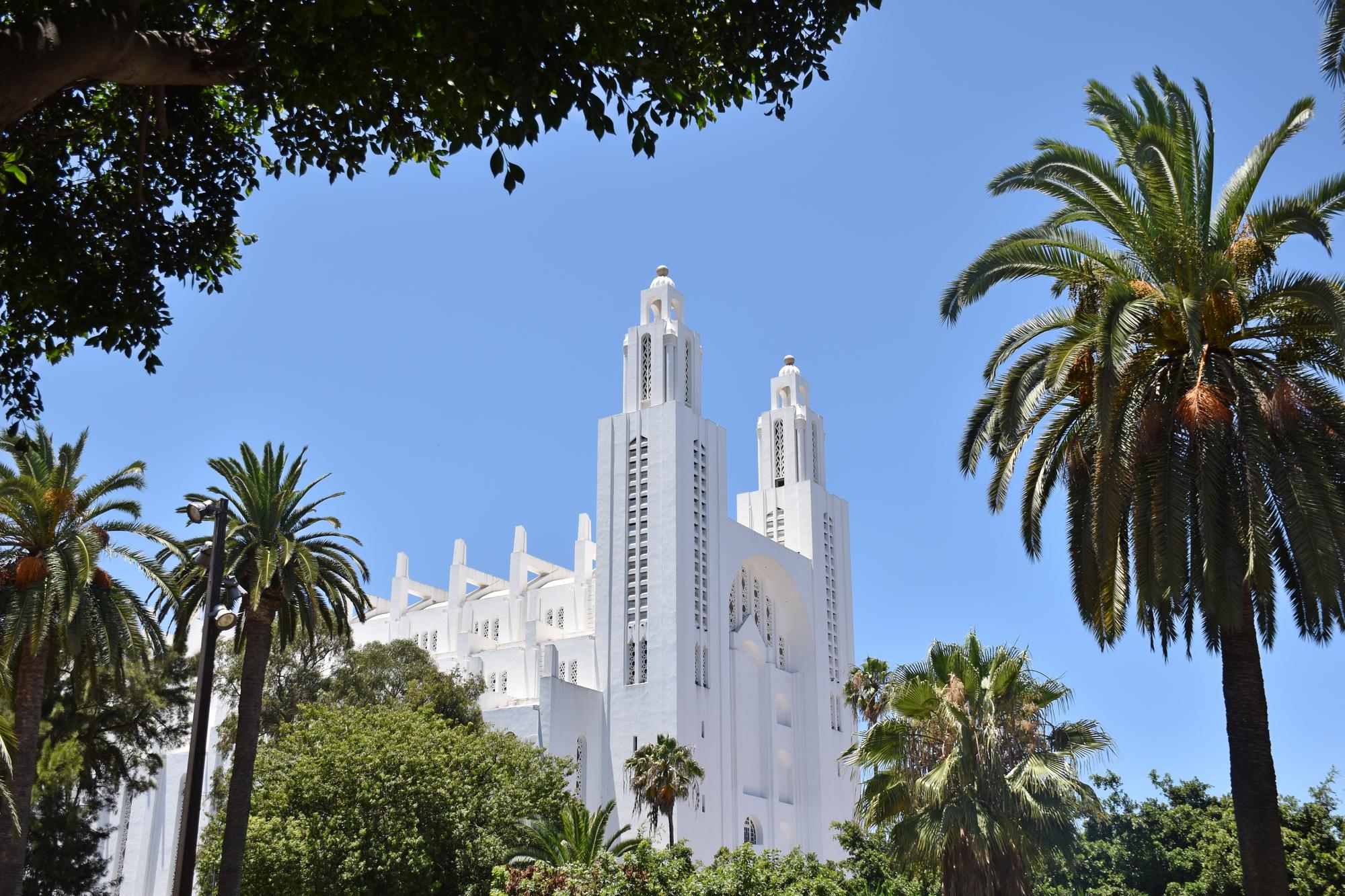 L’église du Sacré-Cœur à Casablanca, Maroc