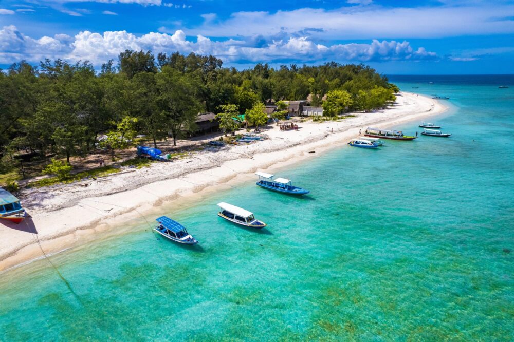 Les îles Gili à Lombok, Indonésie
