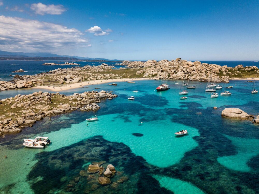Les îles Lavezzi, Corse
