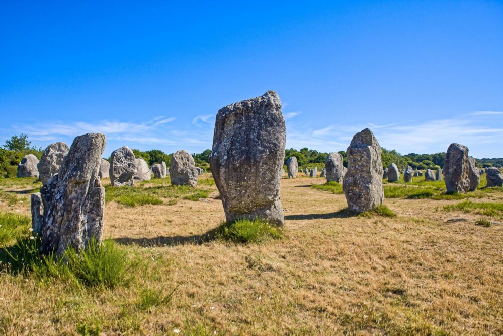 Les menhirs de Carnac